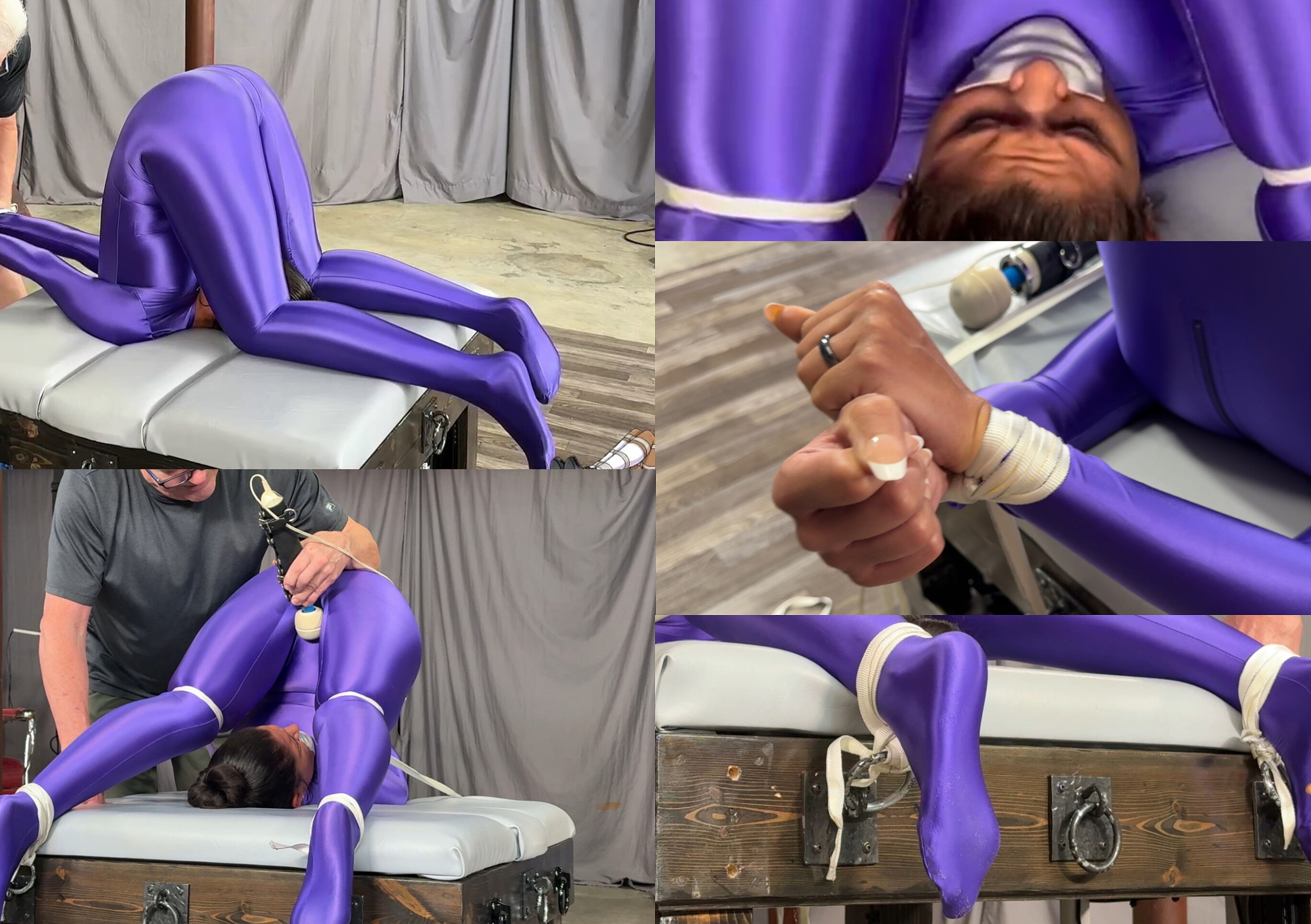 Calisa And Lews Bound Piledriver