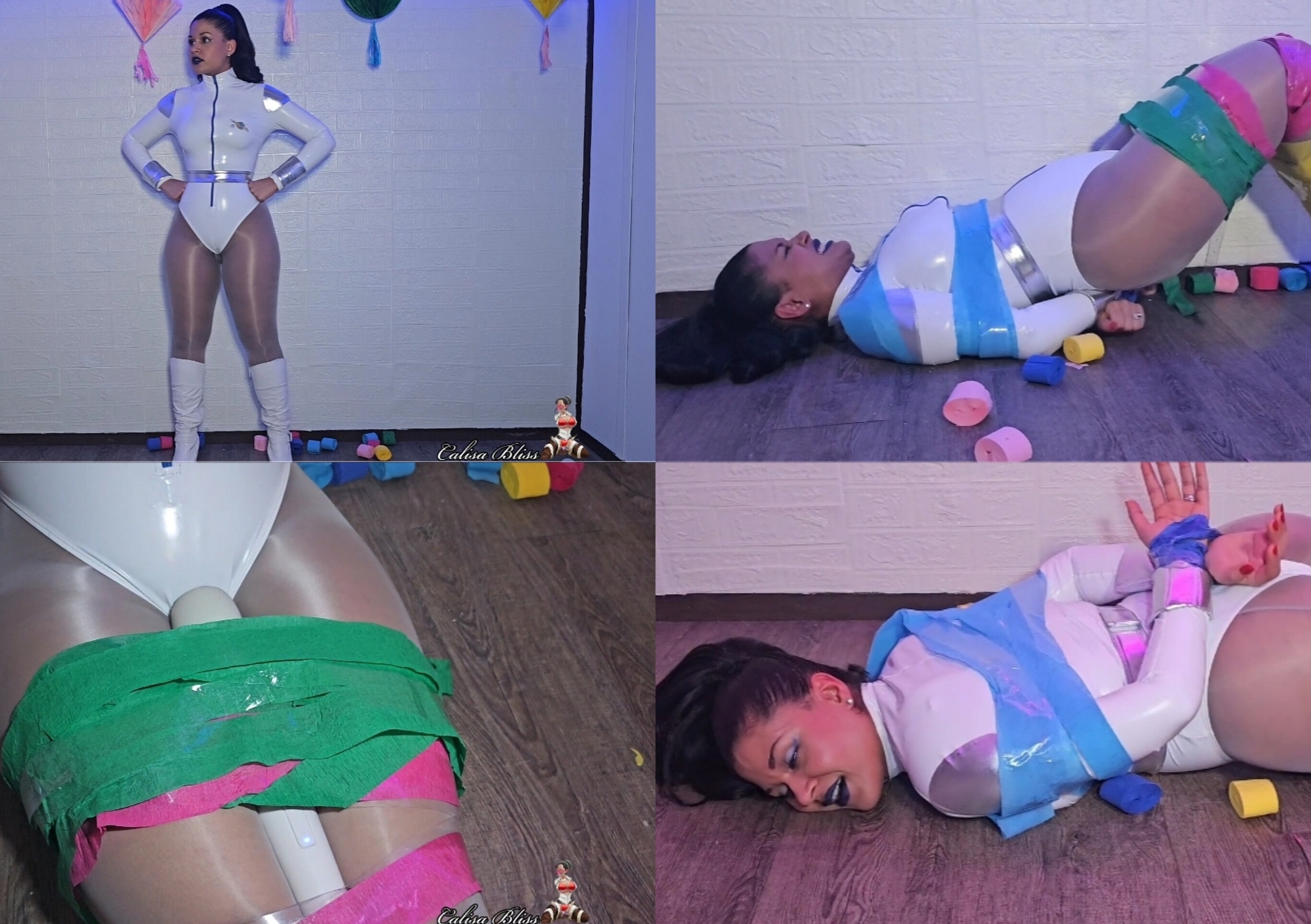 Space Girl In Jokers Fun House