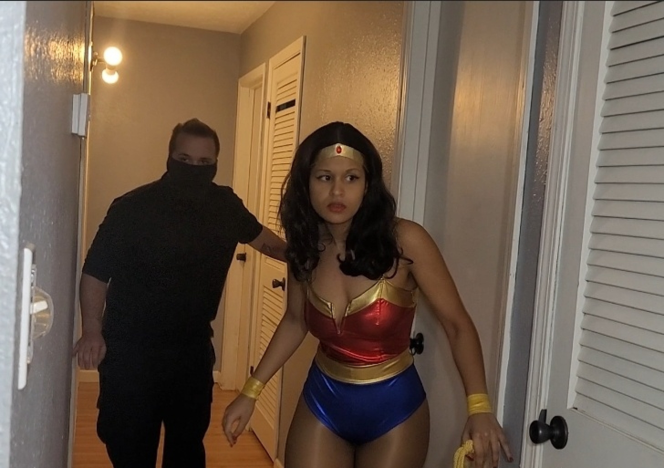 Wonder Woman Takes A Nap